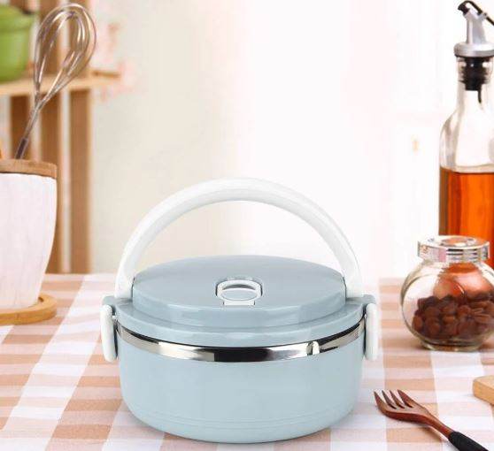 Steel Thermal Insulated Lunch Box (700ml) - DMC Wholesale