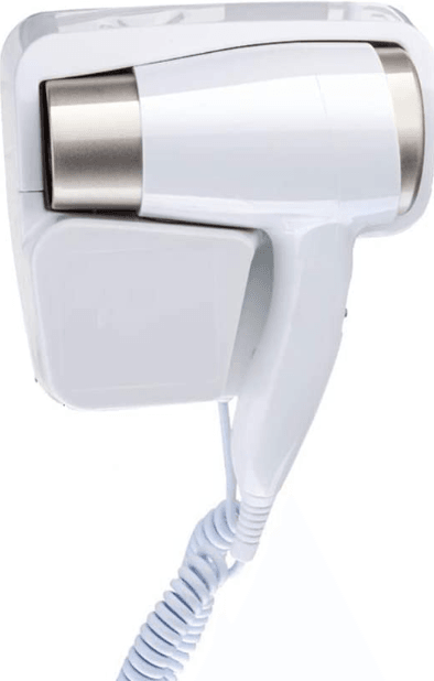 Wall Mounted Hair Dryer and Plug - DMC Wholesale