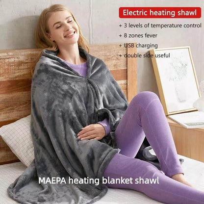 Heated Ultra Plush Huggle Blanket - DMC Wholesale