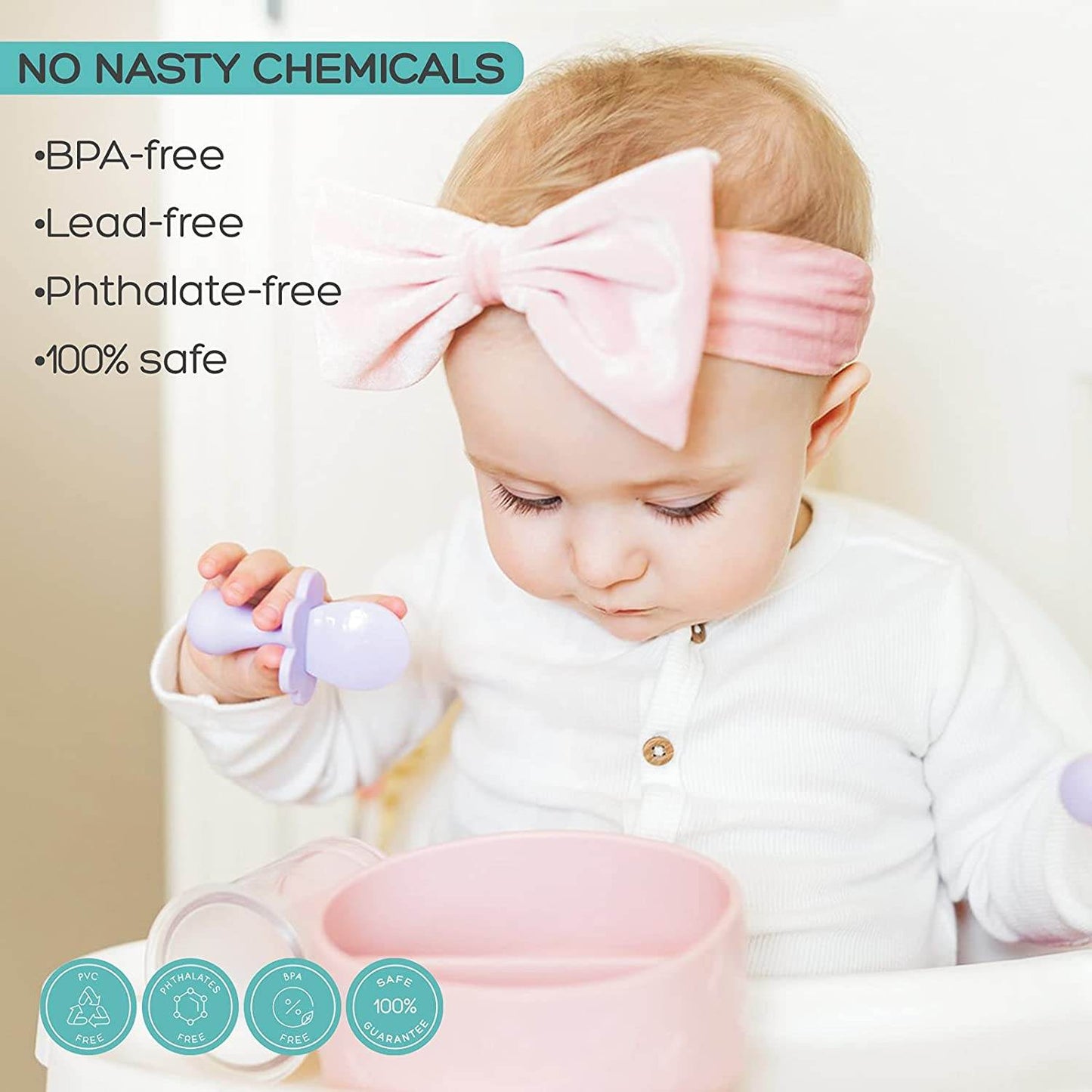 Baby and Toddler Self-Feeding Utensil Set - DMC Wholesale