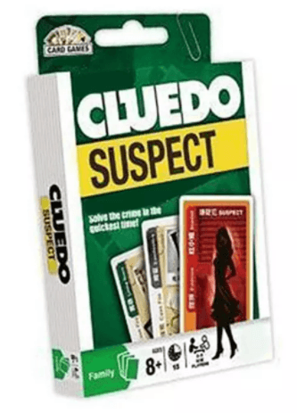 Cluedo Suspect Card Game - DMC Wholesale