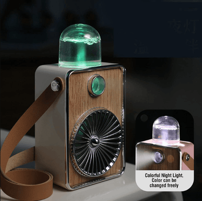 Mini Portable Retro Spray Fan - DMC Wholesale