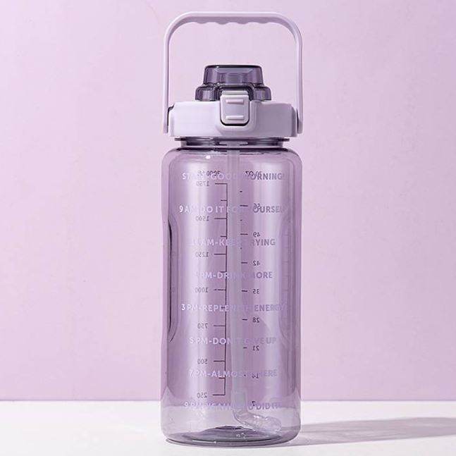 Combo: Clear Motivational Bottle (2 pcs) - DMC Wholesale