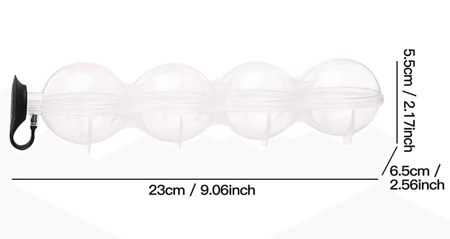 DIY 4 Holes Round Ice Ball Tray - DMC Wholesale