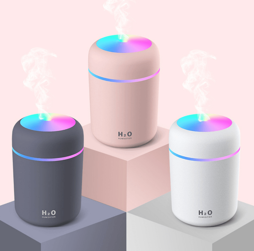 Colorful Cool Mini Humidifier (300ml) - DMC Wholesale