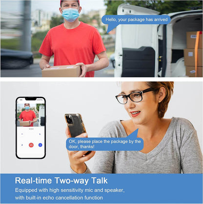 WiFi Doorbell Camera with Chime - DMC Wholesale