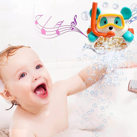 Automatic Bubble Blower Baby Bath Toy - Alt View