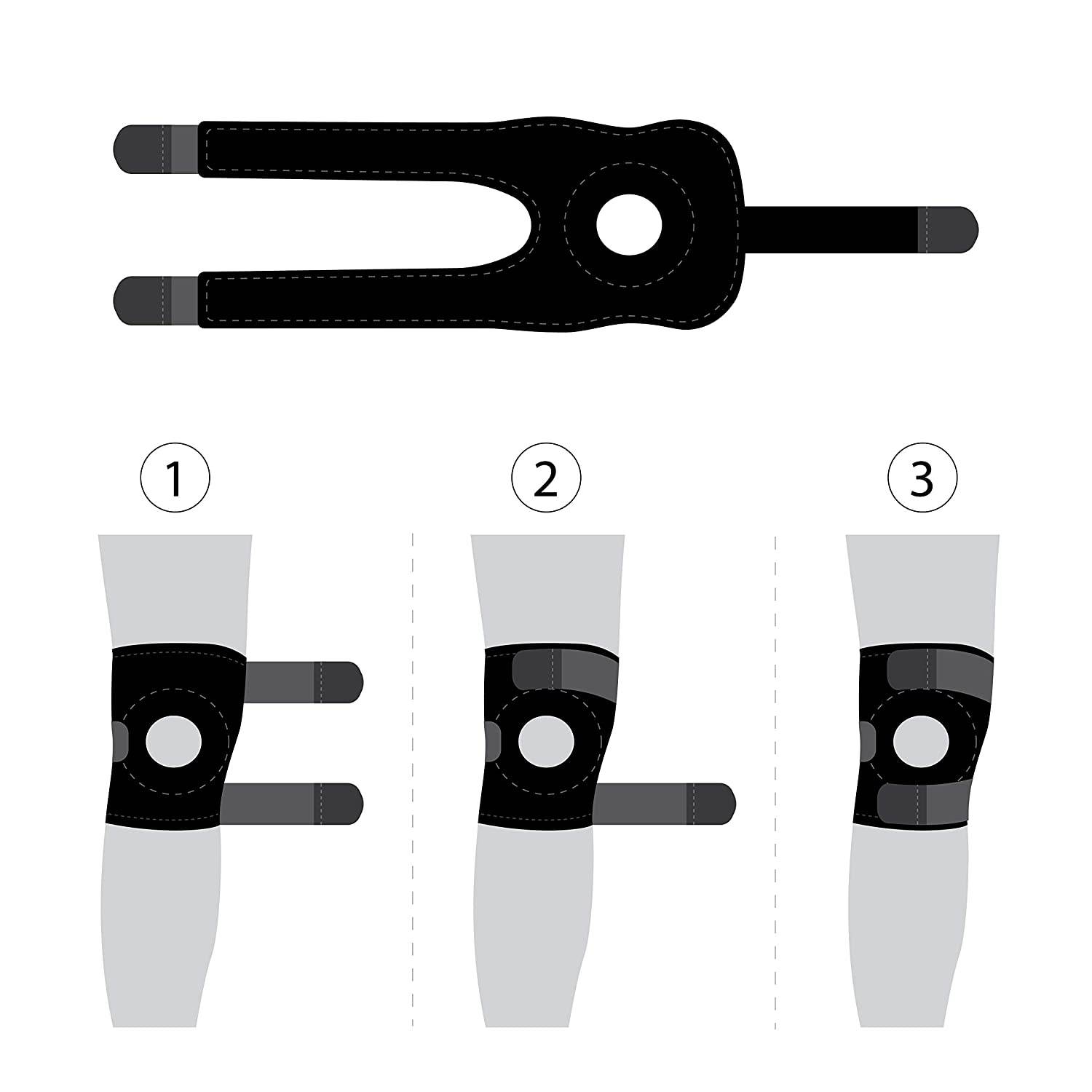 Adjustable Compression Knee Support Brace (Unisex) - DMC Wholesale