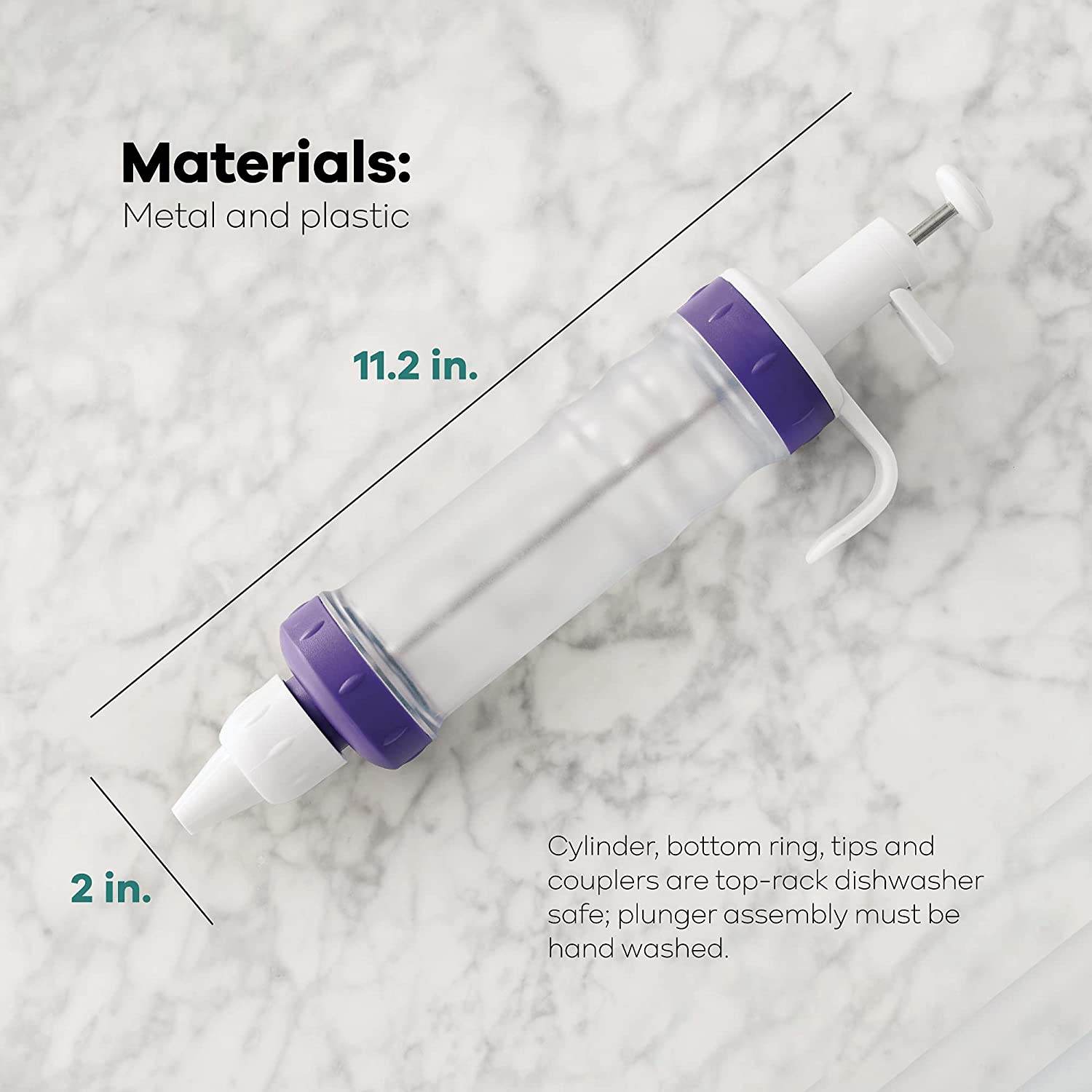 Dessert Decorator Plus Tool with 5 Decorating Tips - DMC Wholesale