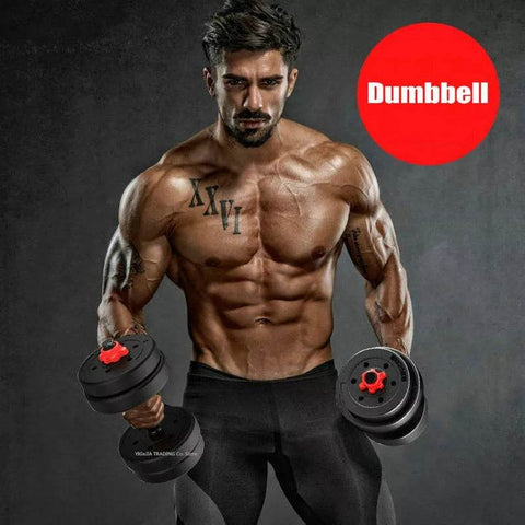 Home Gym Adjustable Dumbbell/Barbell Set (40kg) - Alt View
