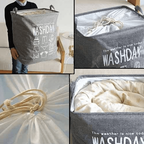 Drawstring Laundry Storage Bag (100L) - DMC Wholesale