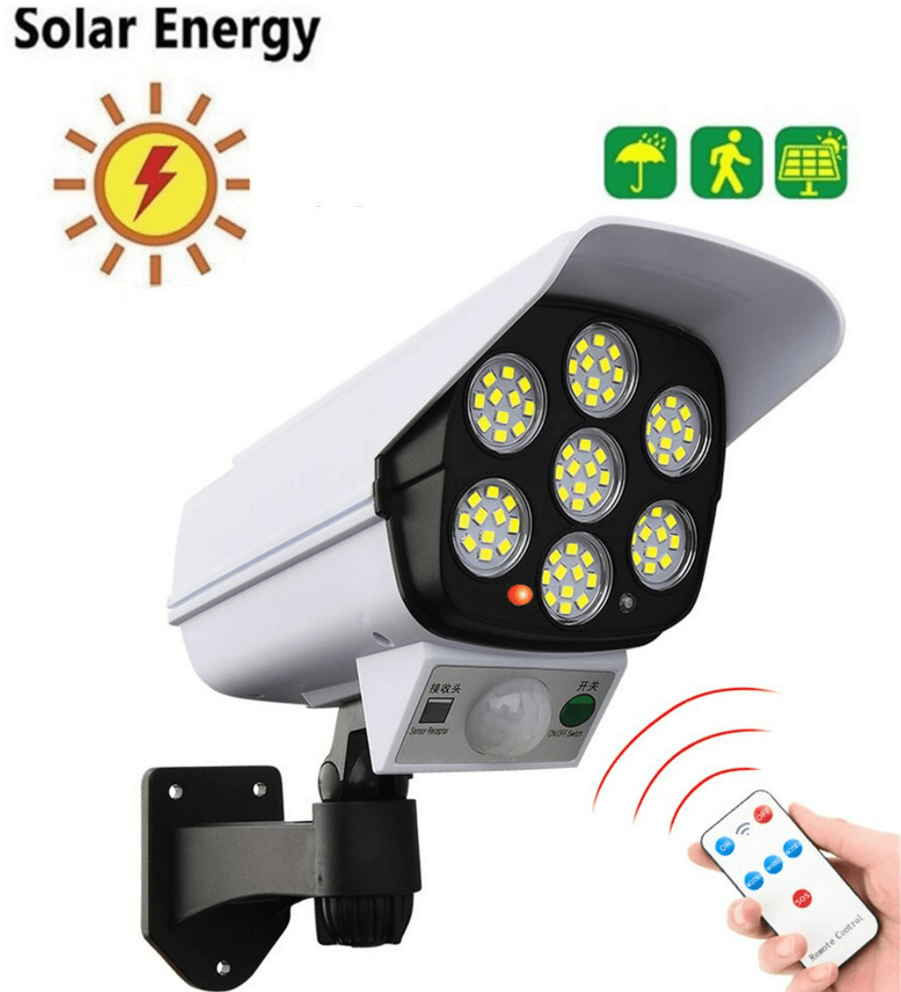 Outdoor Solar Sensor Dummy Camera Light - DMC Wholesale