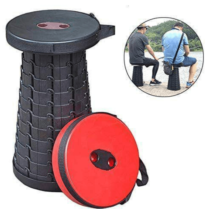 Retractable Telescopic Portable Camping Seat - DMC Wholesale