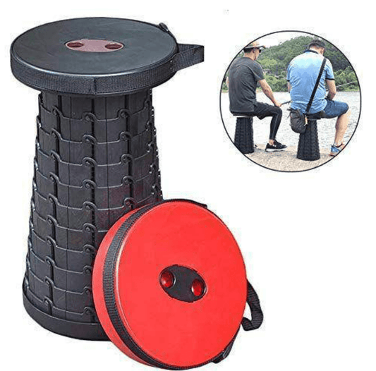 Retractable Telescopic Portable Camping Seat - DMC Wholesale
