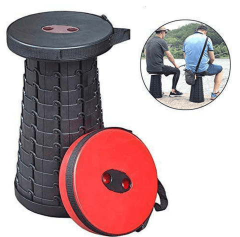 Retractable Telescopic Portable Camping Seat - Alt View
