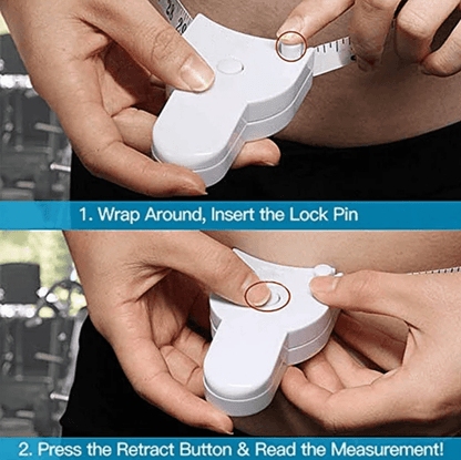 Retractable Ruler Body Measuring Tape (1.5m) - DMC Wholesale