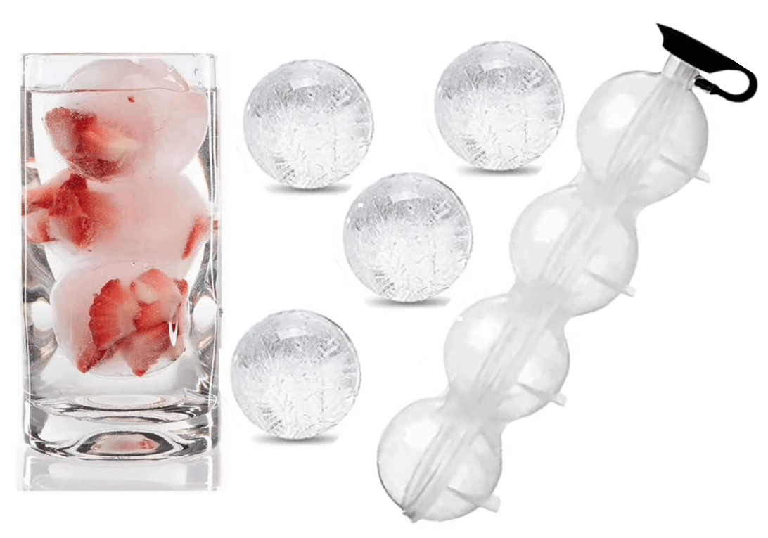DIY 4 Holes Round Ice Ball Tray - DMC Wholesale