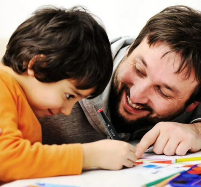 Coloured Dual Marker And Highlighter Pen Set (48 pcs)