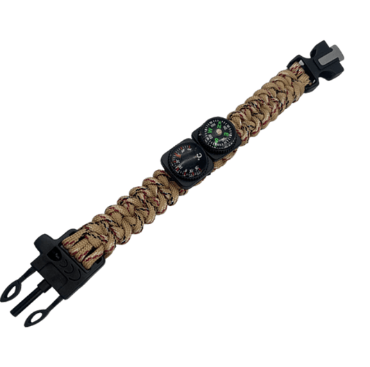 Paracord Firestarter Survival Bracelet - DMC Wholesale