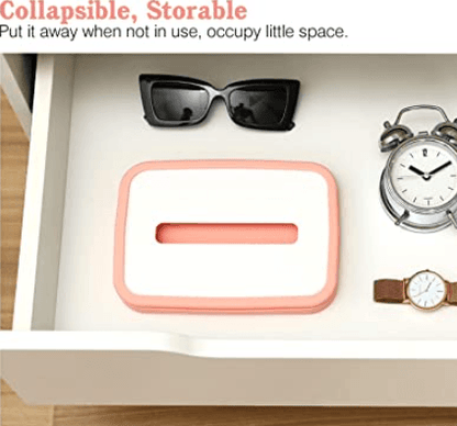 Foldable Silicone Tissue Box - DMC Wholesale