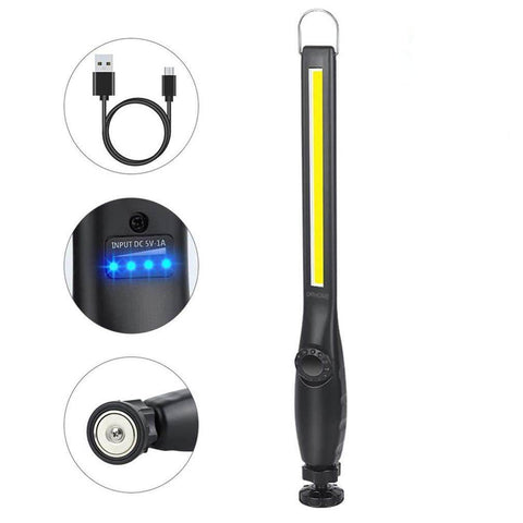 Rechargeable COB LED Work Light - Alt View
