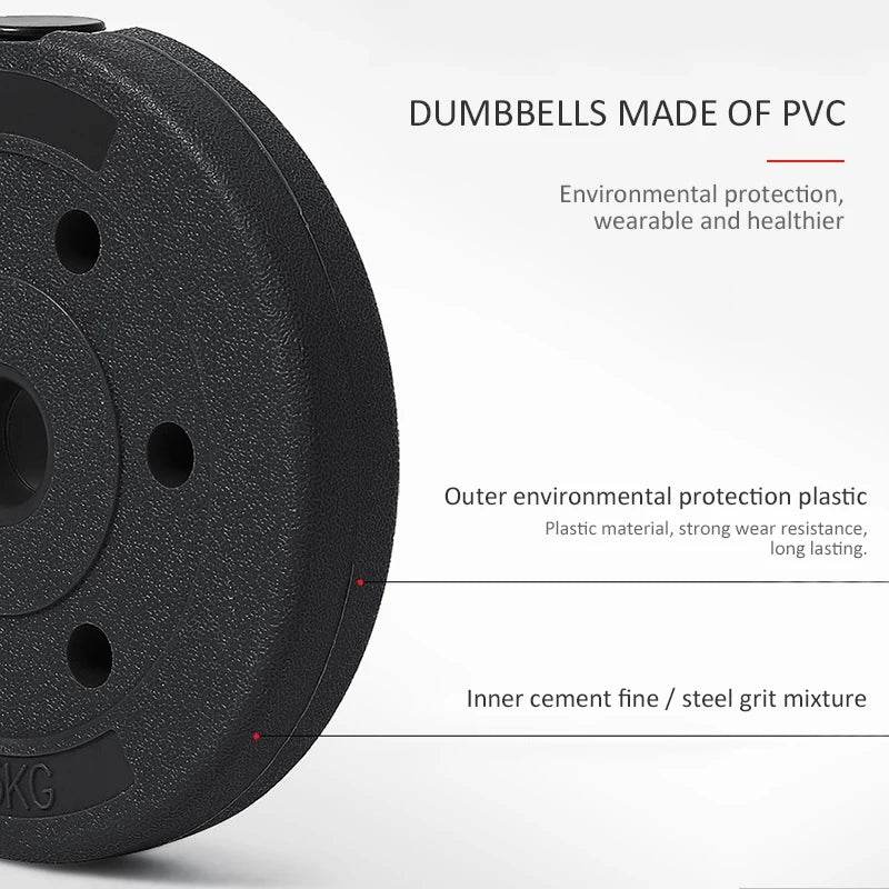 Home Gym Adjustable Dumbbell/Barbell Set (20kg) - DMC Wholesale