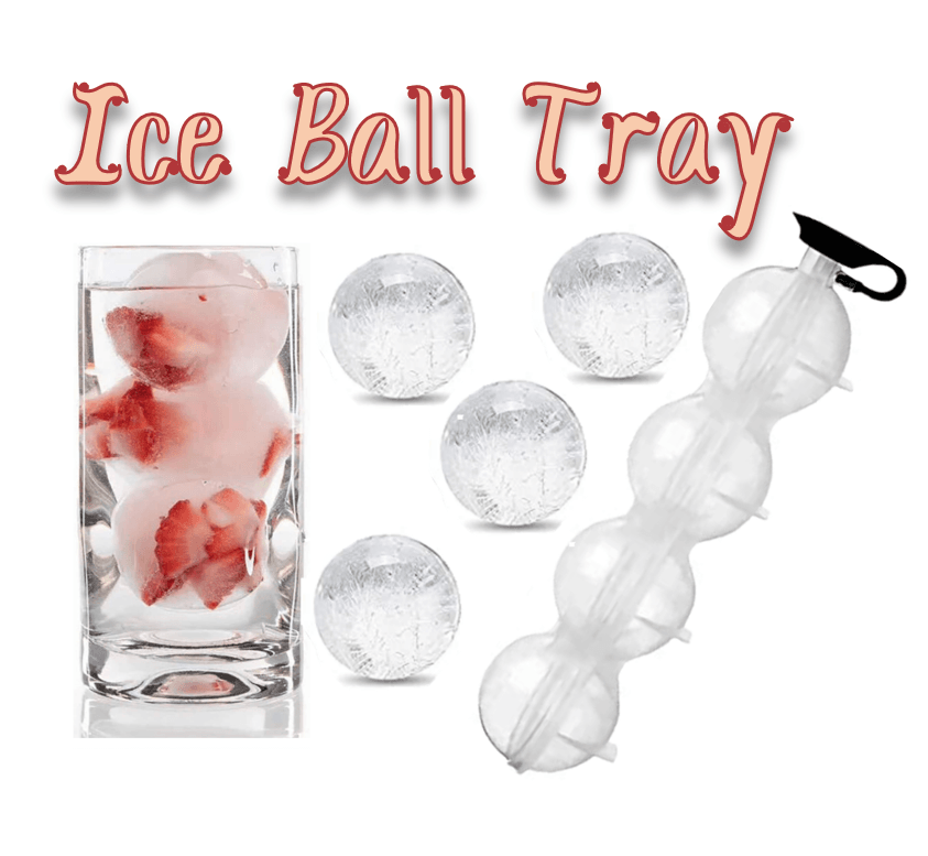DIY 4 Holes Round Ice Ball Tray - DMC Wholesale