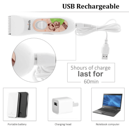 Quiet Cordless Hair Clippers For Children - DMC Wholesale