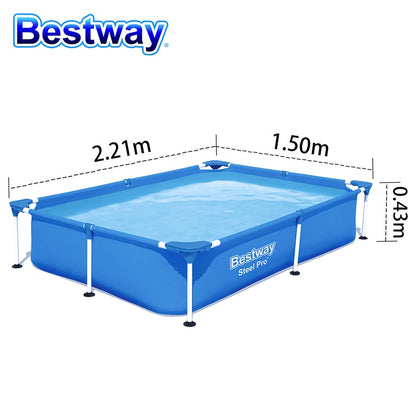 Bestway Above Ground Steel Pro (2.2m x 1.5m x 43cm)