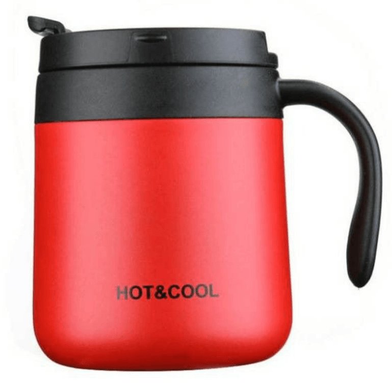 Double Steel Thermos Coffee Mug (500ml) - DMC Wholesale