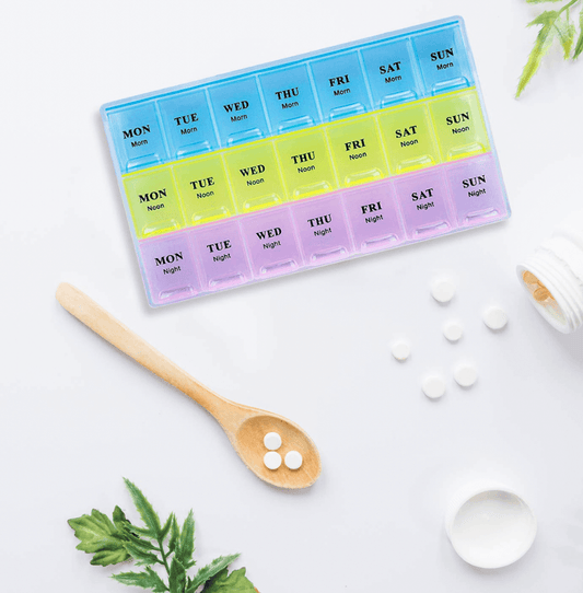 Weekly Pill Organiser (21 Compartment) - DMC Wholesale