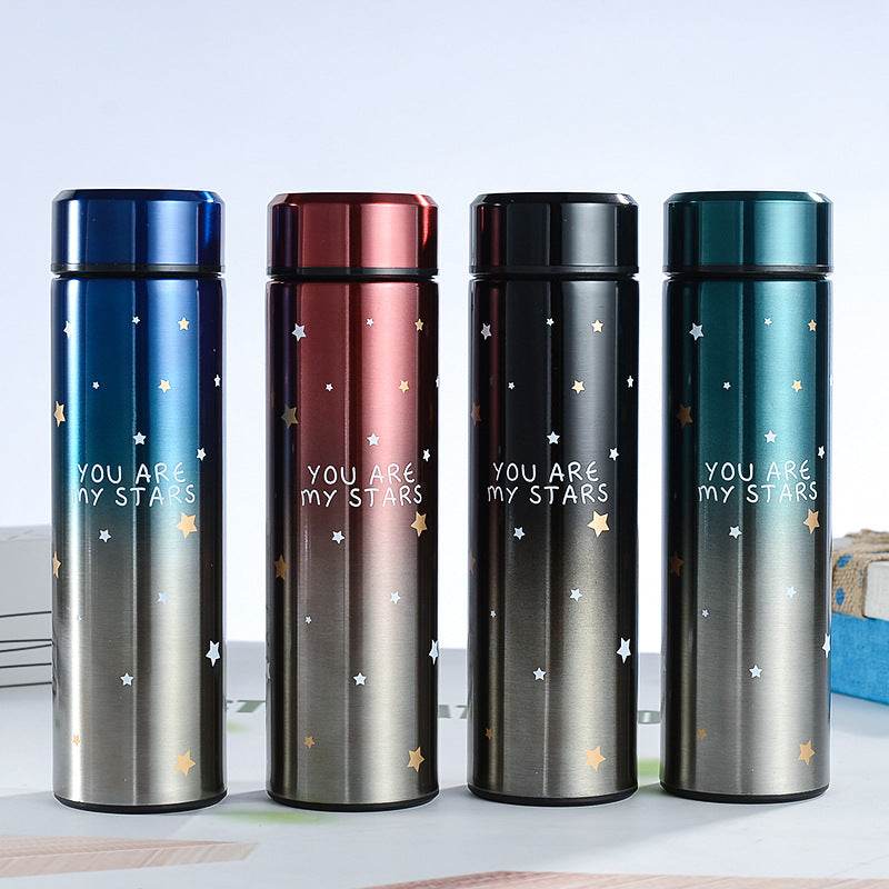 Vacuum Flask With Temperature Display (Stars)(500ml) - DMC Wholesale