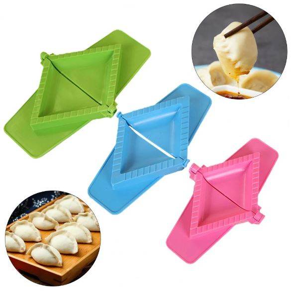 Triangle Half Round Dumpling Mould Set (3 pcs) - DMC Wholesale