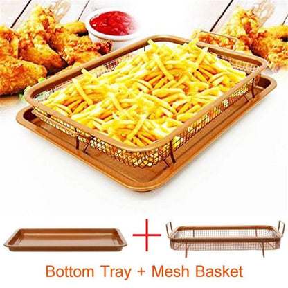 Rectangular Copper Chef Crisper - DMC Wholesale