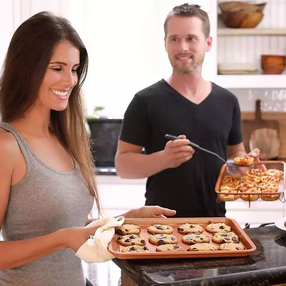 Rectangular Copper Chef Crisper - DMC Wholesale