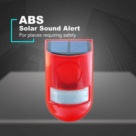 Solar Sound And Light Warning Light - DMC Wholesale