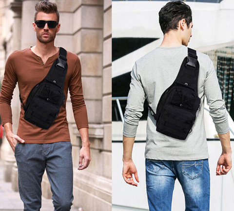 Chestpack Shoulder Bag Outdoor Hiking Travel - Alt View