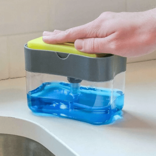Soap Dispenser and Sponge Caddy - DMC Wholesale