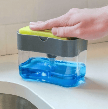Soap Dispenser and Sponge Caddy - DMC Wholesale