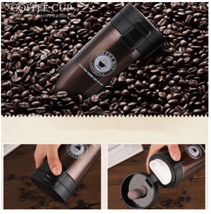 Double Wall Vacuum Insulated Travel Coffee Cup (380ml) - DMC Wholesale