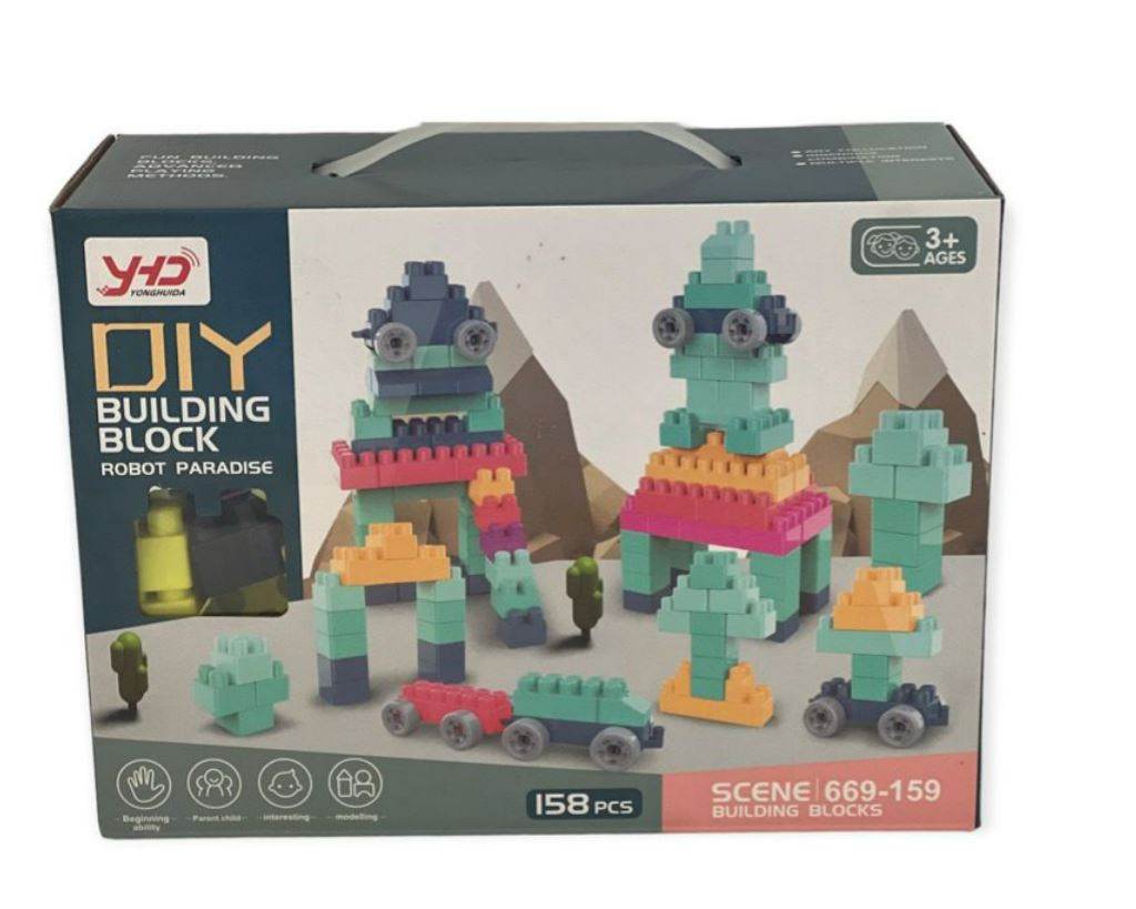 DIY Building Blocks Robot (158 pcs) - DMC Wholesale