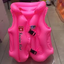 Inflatable Plastic Life Jacket Swim Vest