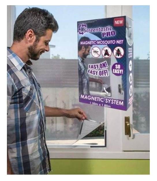 Screentastic Pro Magnetic Mosquito Net - DMC Wholesale