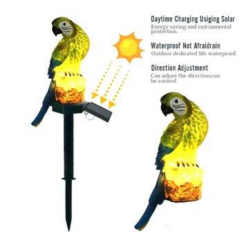 Parrot Shape Light LED Solar Garden Light - DMC Wholesale