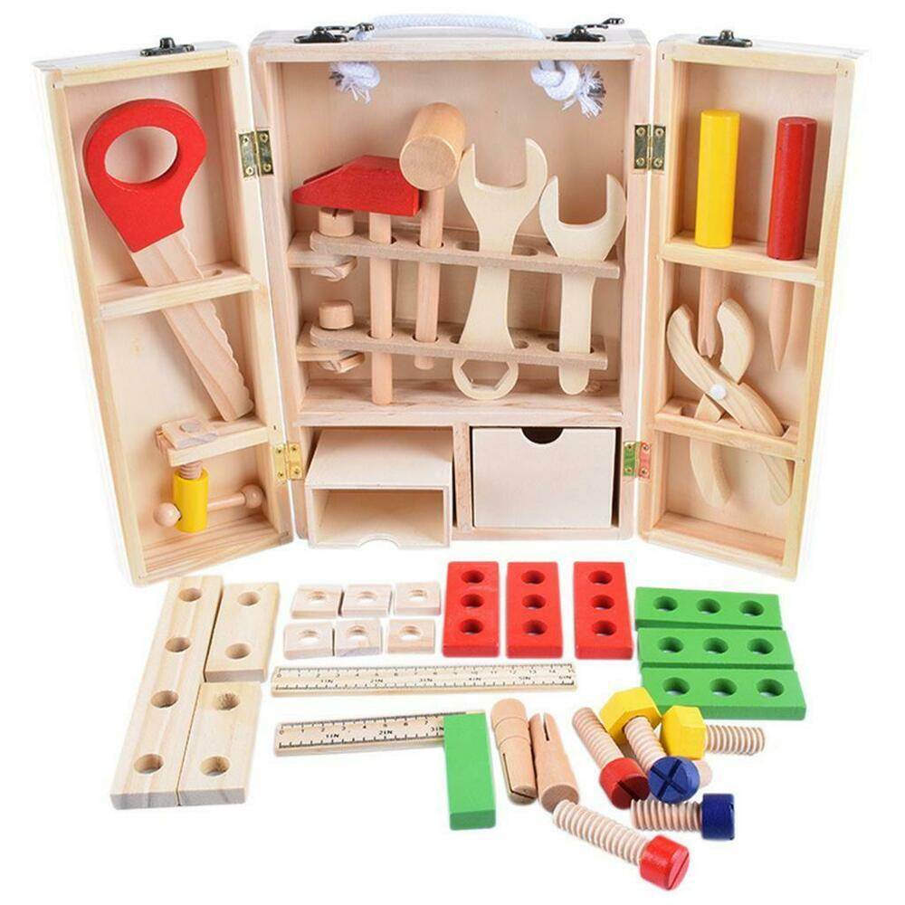 Wooden Durable Educational Tool Set For Children - DMC Wholesale