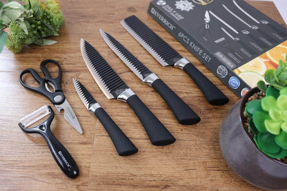 Daily Use Sharp Knife Set (6 pcs) - DMC Wholesale