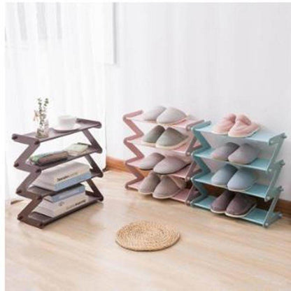 Z-Shape Shoe Stand Organizer (4 Tier) - DMC Wholesale