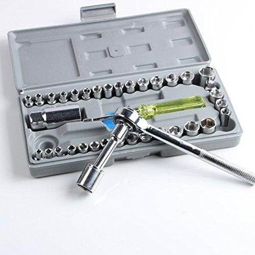 Combination Socket Wrench Set (Large)(40 pcs) - DMC Wholesale
