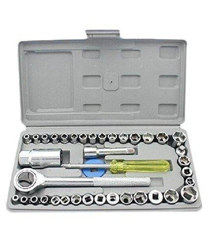 Combination Socket Wrench Set (Large)(40 pcs) - DMC Wholesale